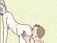 Jonge oude man mooie lesbische sex doodt jonge anaal in het bijzijn van een vriend
